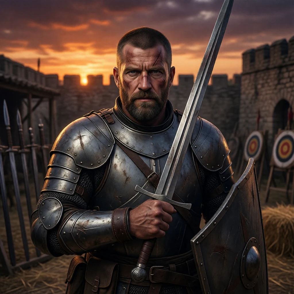 Fighter portrait
