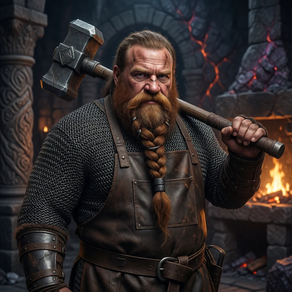 Dwarf portrait