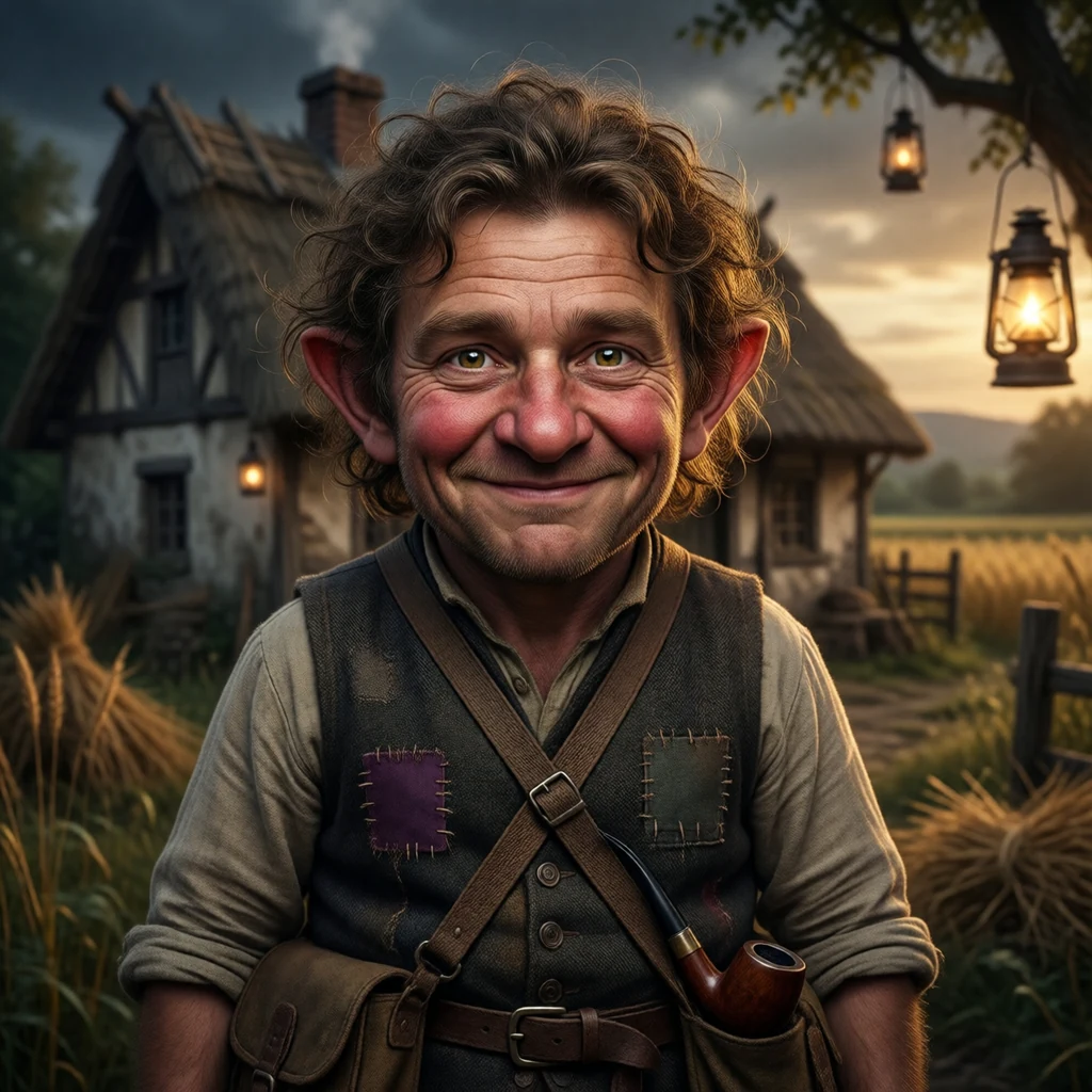 Halfling portrait