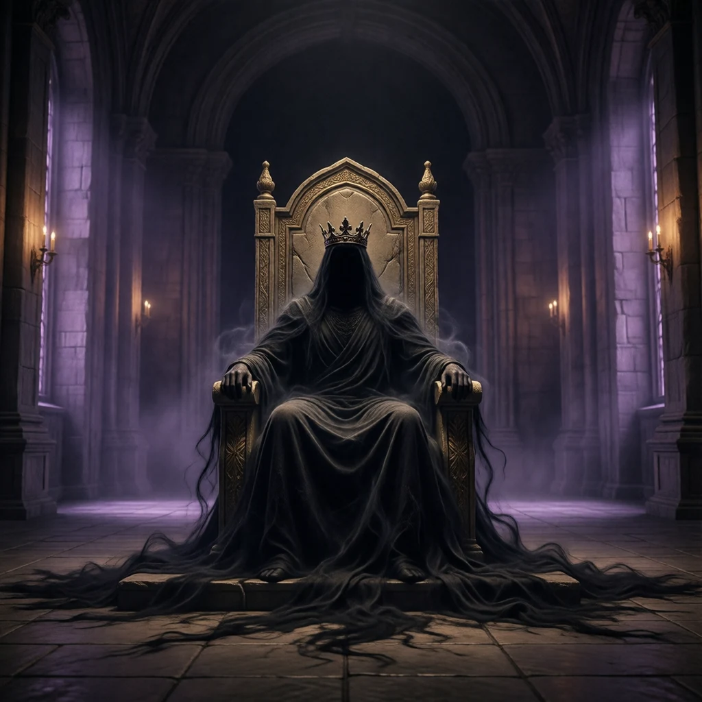 Xalthar on the throne of South Dead Land